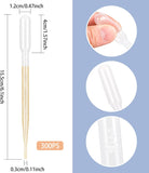 Pipettes Plastiques de Transfert Graduées 1 ml – Transparentes