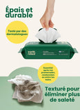 Lingettes nettoyantes hypoallergéniques pour chien – Earth Rated (Pack de 100)