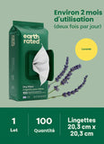 Lingettes nettoyantes hypoallergéniques pour chien – Earth Rated (Pack de 100)