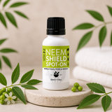 Neem Shield Pet Spot-On Natural Flea and Tick Repellent for Dogs and Cats