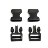Boucle en plastique à déclenchement latéral 20 mm - La Patte Verte