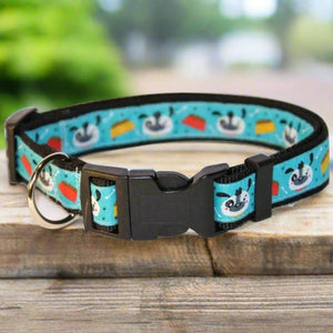 Collier pour Chien 'toutou bleu'