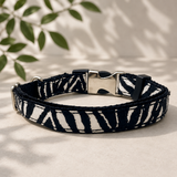 collier fait main chien zebra