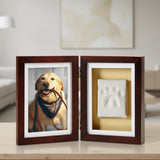 Double Cadre Photo & Empreinte de Patte. Pour Chien ou Chat - La Patte Verte