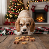 Friandises Croquantes de Noël en Forme de Sapin pour Chien - La Patte Verte