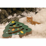 Griffoir pour chat SAPIN DE NOËL avec balle - La Patte Verte