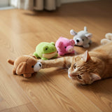 Jouet pour chat Peluche vibrante - La Patte Verte
