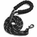 Rope dog lead  with padded handle