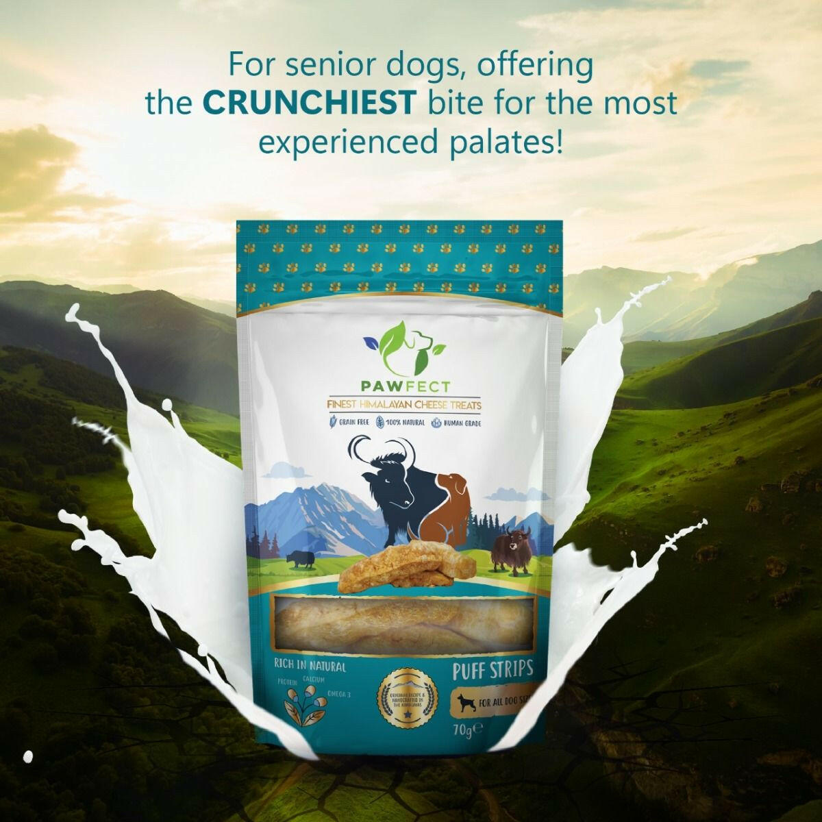 Yak Cheese puffs for Dogs