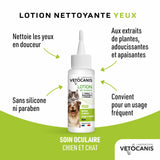 Lotion Nettoyante des Yeux pour Chien et Chat - La Patte Verte