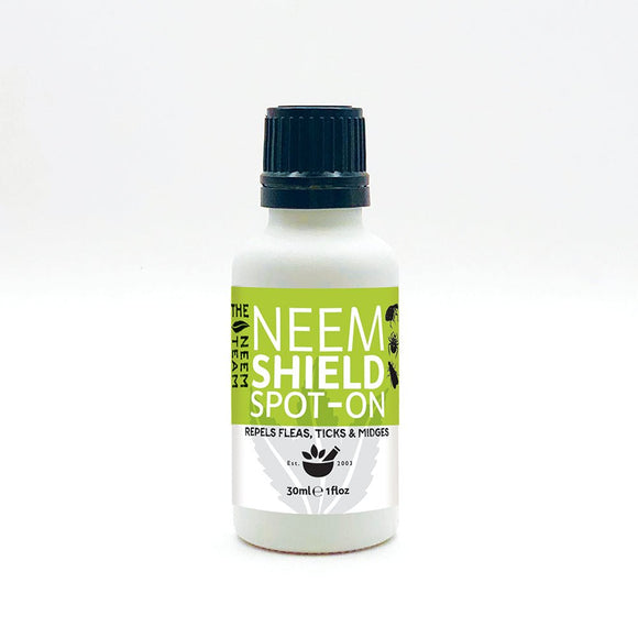 Neem Shield Pet Spot - On Anti - Puce et Tique naturel pour les chiens et les chats - La Patte Verte