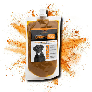 Pâte de curcuma 'Golden Paste' pour chien et chat - La Patte Verte