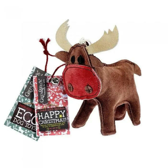 Rudy the Christmas Reindeer Eco-Friendly Dog Toy