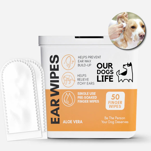 Tampons de nettoyage des oreilles pour chien - La Patte Verte