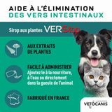 VERSTOP Sirop aide à l'hygiène digestive pour Chien et Chat 125ml - La Patte Verte